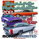 2013 Mopar Spring Roundup Poster